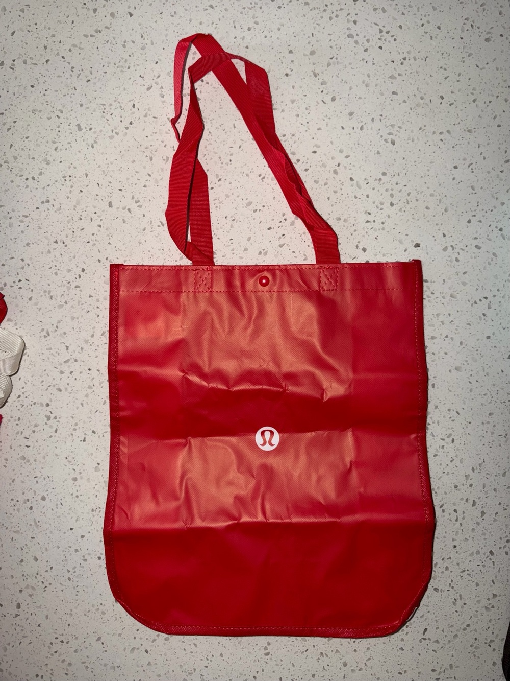 lululemon athletica Red Logo Tote